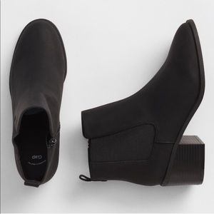 H&M Black Suede Booties